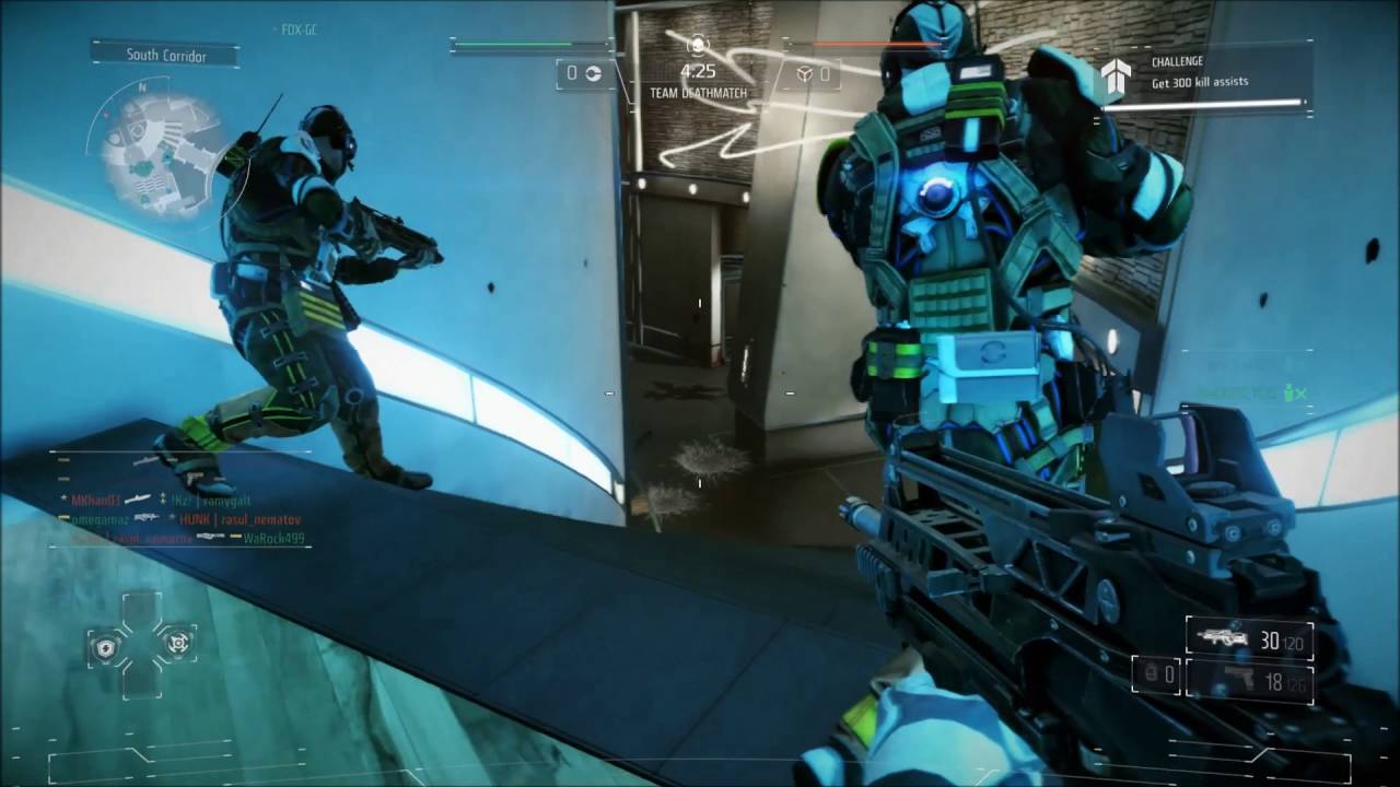 Killzone Shadow Fall Multiplayer Team Deathmatch Gameplay 38.5 - YouTube
