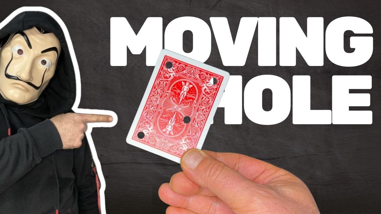 ZQION Space Hole Magic Tricks – Schwarzes Loch Kartentrick-Set Für Straßen- & Nahzauberei
