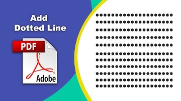 How to add a dotted line in a pdf file (Comment) using Adobe Acrobat Pro DC