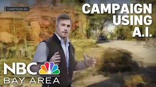 Congressional candidate using AI to reach voters