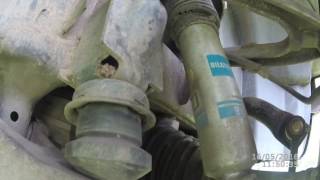 Bump stop front left hummer h3 in action this 8 cm long bushing Hummer H3 Front Jounce Bushing Install