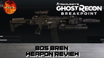 Ghost Recon Breakpoint - 805 BREN Weapon Test And Review