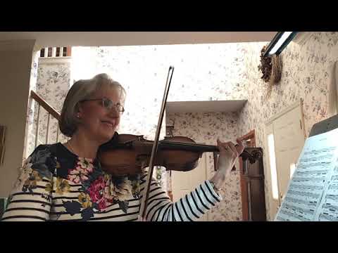 Brandenburg No. 3, 2nd movement Violin 2 arr. Isaac tempo@40