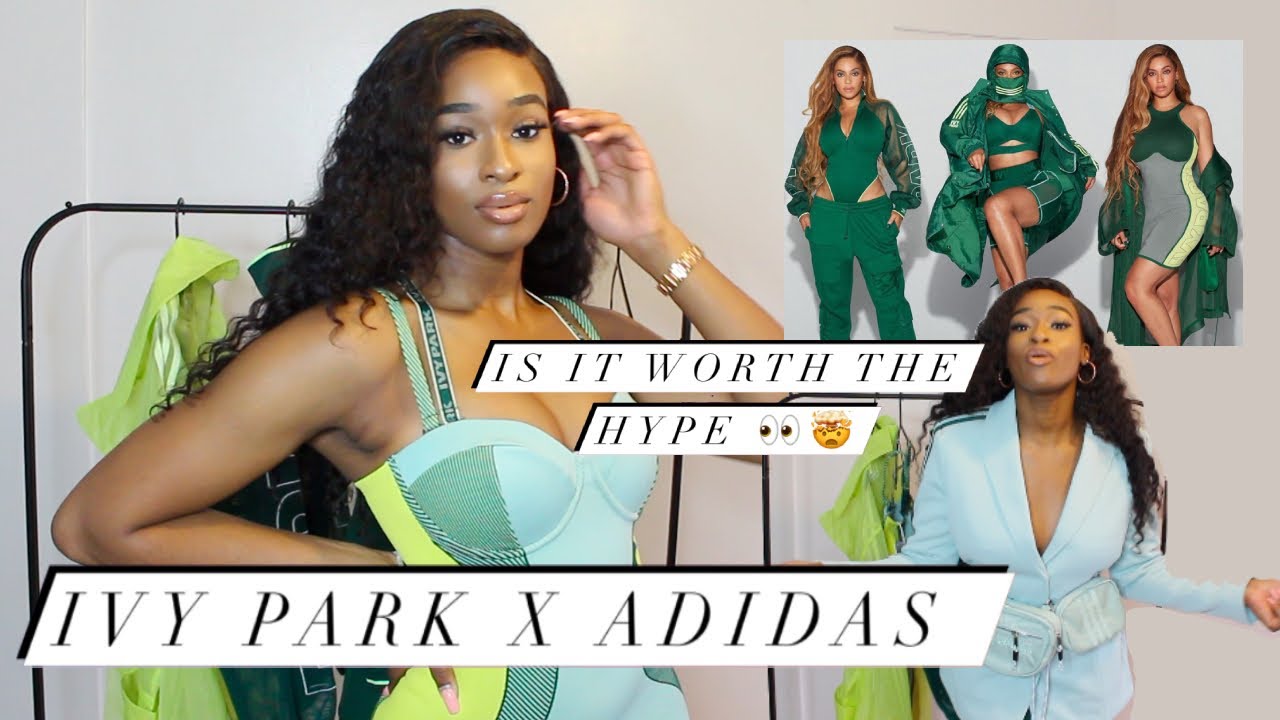 How to style Beyonce Ivy Park x Adidas? LOOKBOOK & Try-on HAUL