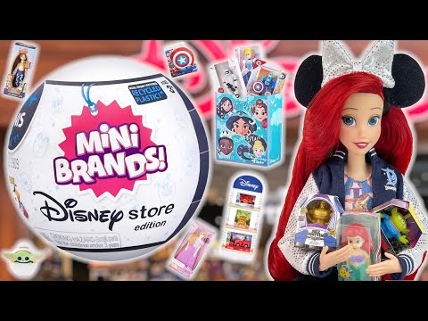 Surprise Mini Brands Disney Store Edition Series 1 (opening mystery  capsules) 