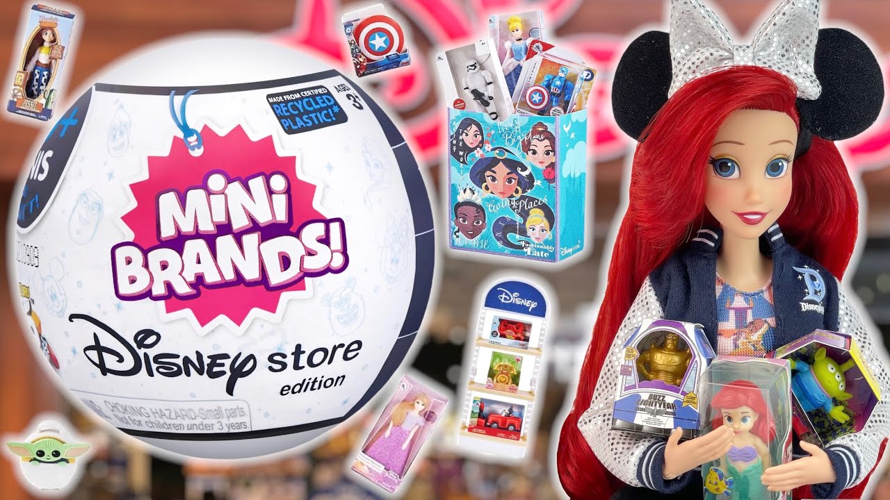 Disney Store Surprise Mini Brands Series 1 Mystery Capsule New