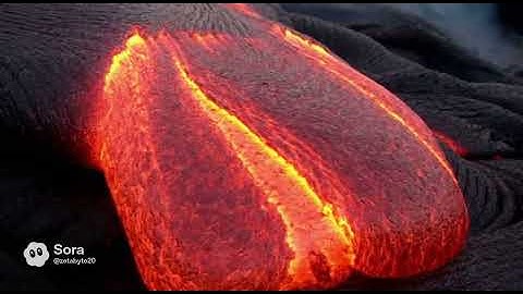 Mesmerizing Lava Flow Loop | Ultra-Realistic Molten Rock Relaxation & Ambient Visuals