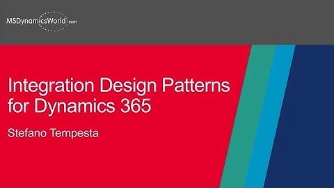 Integration Design Patterns for Dynamics 365