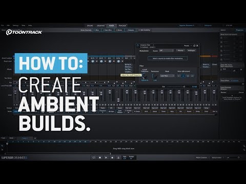 Superior Drummer 3: How to create ambient builds