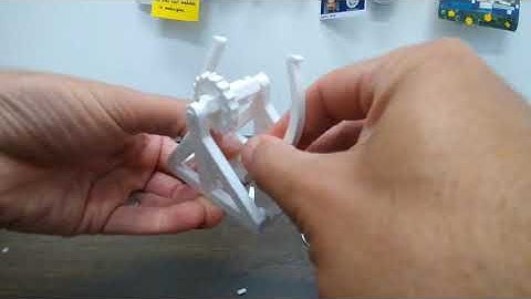 3D Printed Da Vinci Catapult