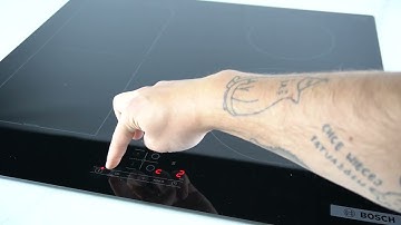 Induction Hob BOSCH PWP61RBB5E Serie 4 - Manage Automatic Turn-Off Timer | Safety Feature