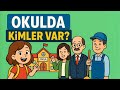 🎒 Okulda Kimler Var? | Okulumu Tanıyorum | 1. Sınıf Hayat Bilgisi Şarkısı 🎶