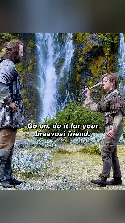 Game of Thrones | Arya’s Sword Skills vs. The Hound’s Brutal Reality 🐺🛡️