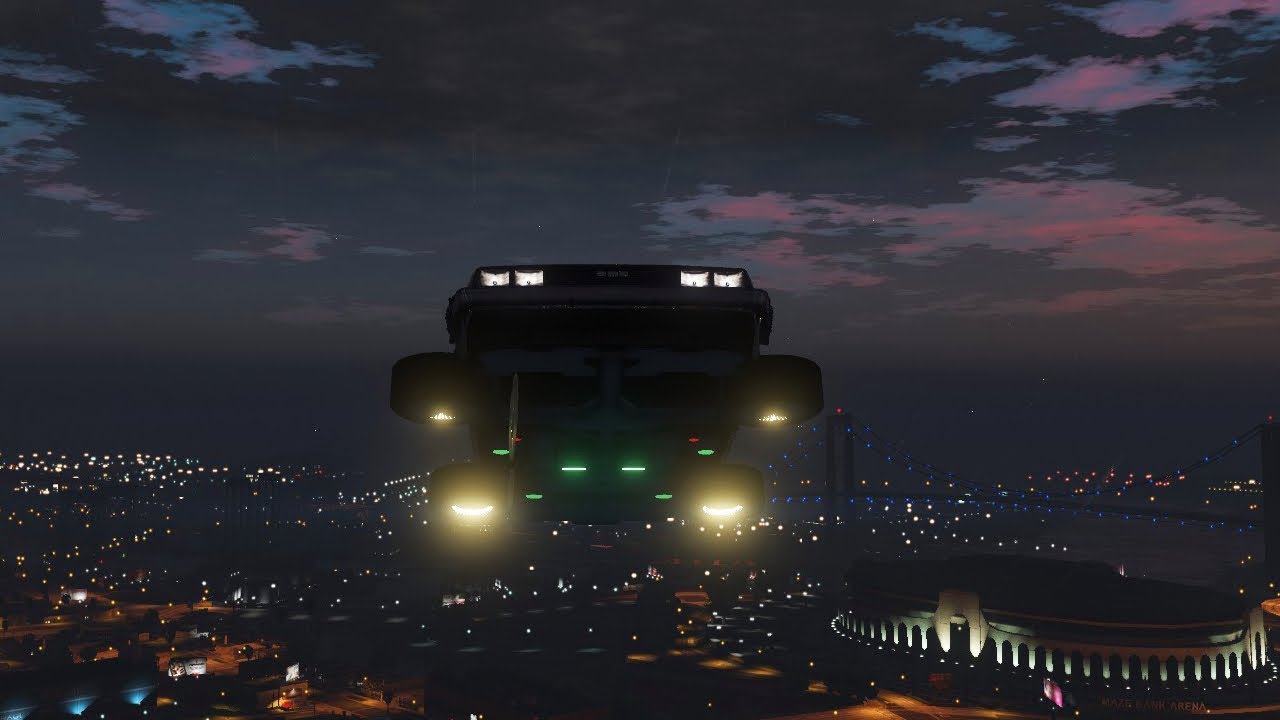 GTA V Back to the future MOD