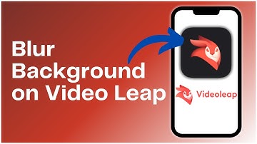 How to Blur the Background on VideoLeap App 2024