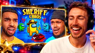 MINIMINTER REACTS TO BETA SQUAD AMONG US: SHERIFF DISASTER