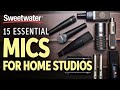 15 Essential Mics for Home Studios