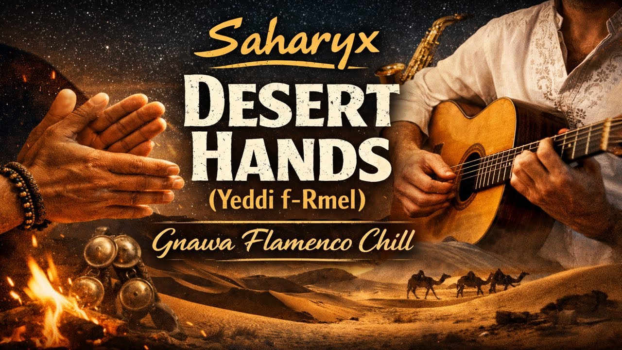 Saharyx – Desert Hands ( Yeddi f-Rmel ) | Gnawa Flamenco Chill