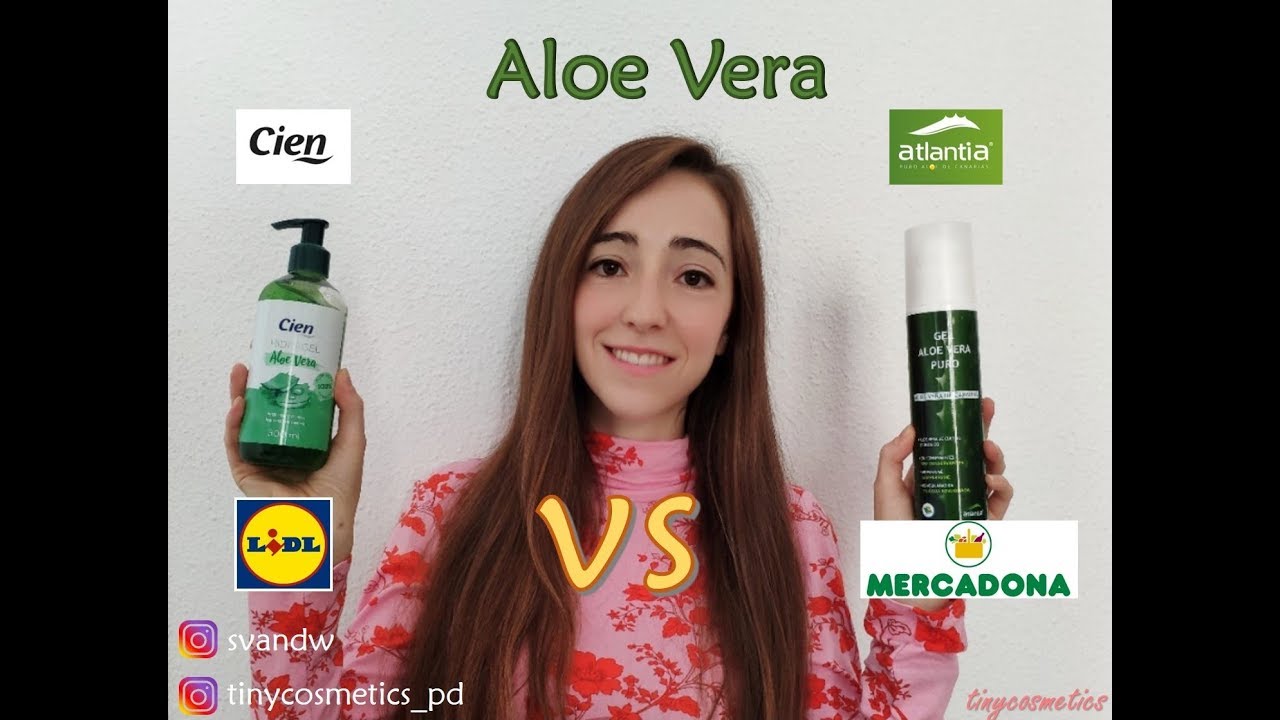 Aloe Vera vs Hidrogel Aloe Vera Lidl - YouTube