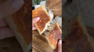 Viral Crab Rangoon Burritos #burrito #crabrangoon #easyrecipe #burritorecipe #viralrecipe