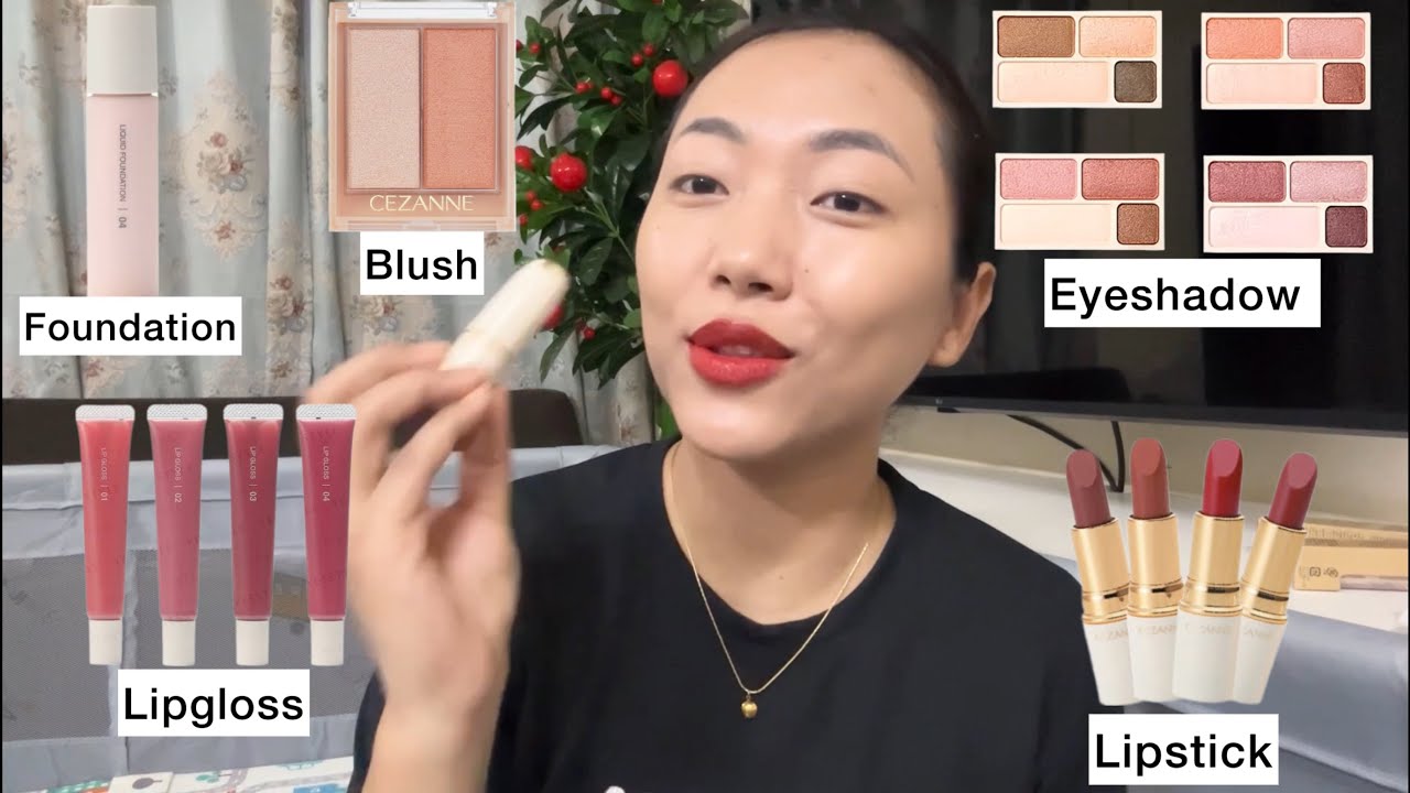Japanese Muji Foundation chhuak thar ṭha em em || Japanese makeup lam bel chiang ve thung ang aw 🥰