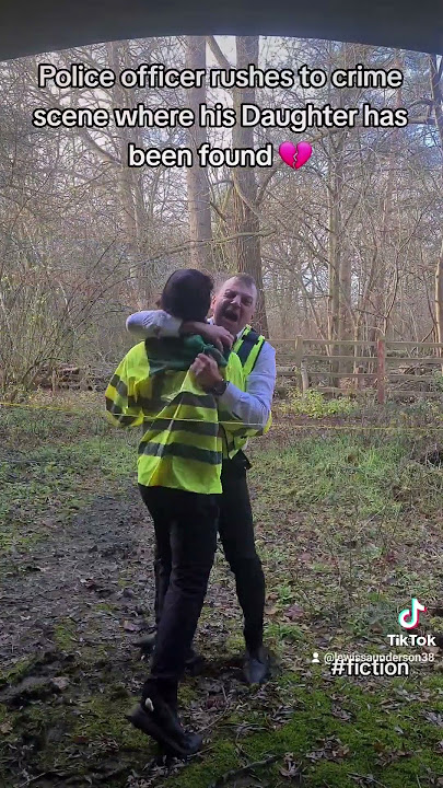 Police officer rushes to crime scene to find Daughter dead 💔 #fypシ #grief #fy #love #crime #sad #rip