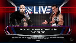 WWE2K24 Shawan Vs Erik Gameplay 2 Match & News - Hindi Commentary