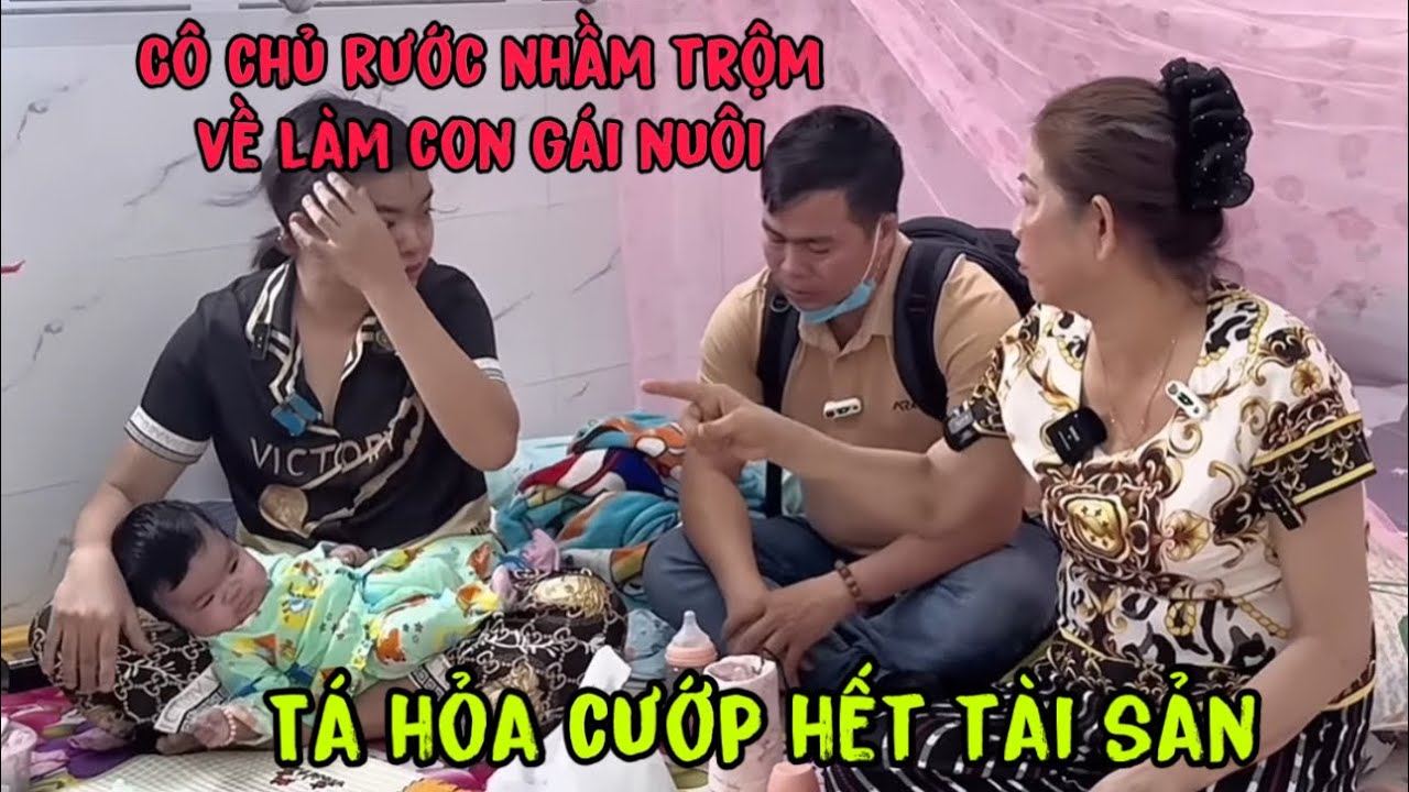 Cô chủ đại gia cưu mang hai mẹ con về nuôi ai ngờ rước nhầm trộm vào nhà cướp hết vàng