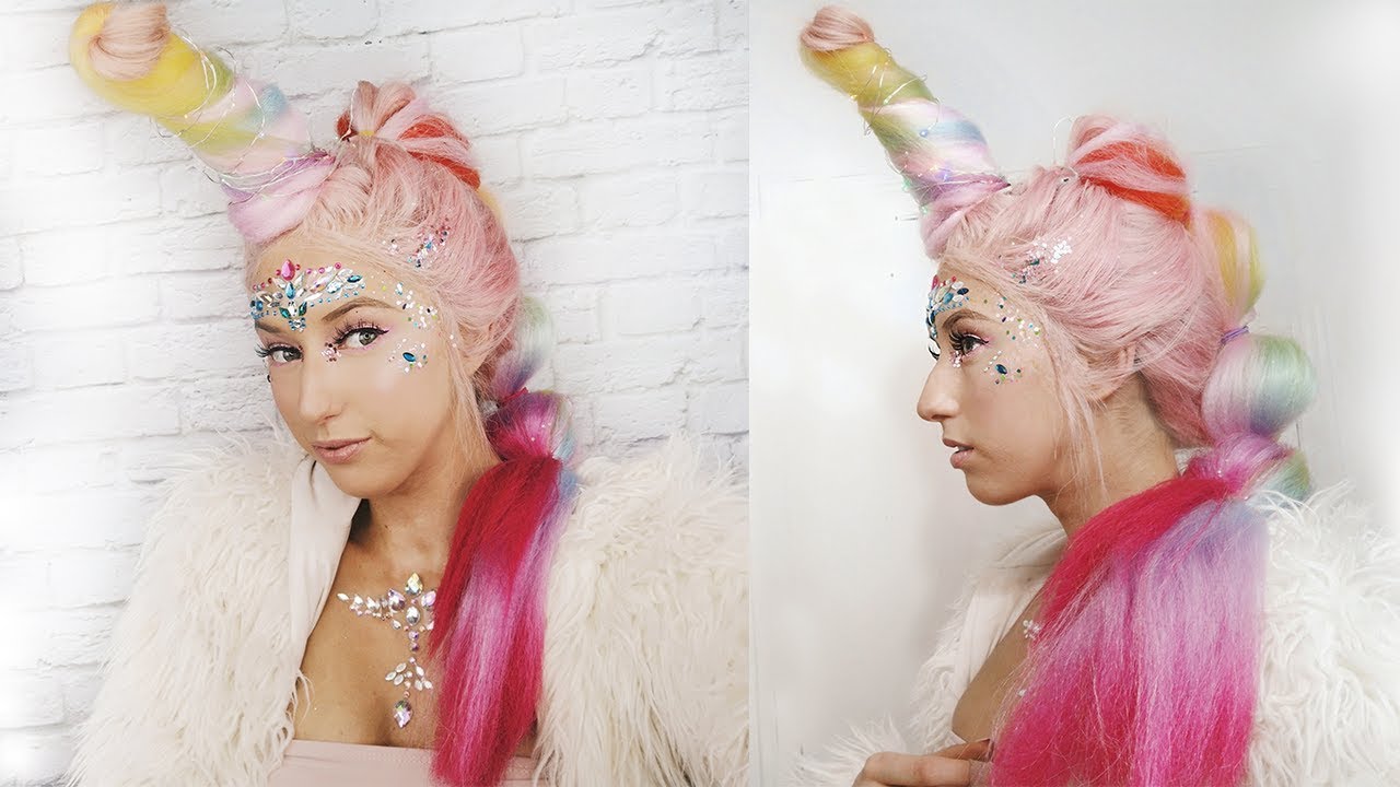Unicorn Hair Horn Tutorial YouTube Unicorn Hair Horn Tutorial YouTube