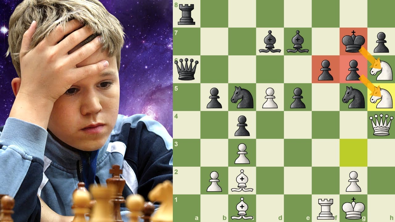 O Xeque-Mate Mais Bonito da Vida de Magnus Carlsen 