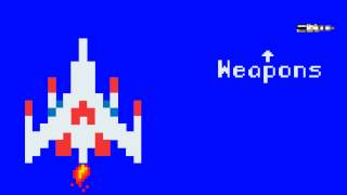 Retro Video Game Arcade Spaceship - Royalty Free Footage screenshot 1