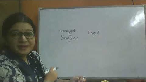 Tax invoice & Bill of Supply under section 31 of CGST Act II For BBA/ B.Com II GGSIPU