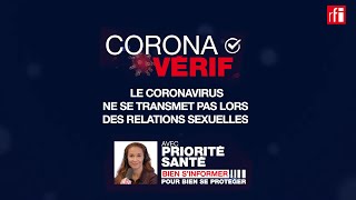 NON, le coronavirus ne se transmet pas lors des relations sexuelles ! CoronaVérif #11