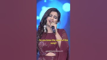Thumbnail of Shreya Ghoshal #shorts