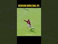 Beckham iconic goal in Premier League #shorts #short