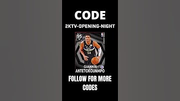 LOCKER CODE x NBA 2K22 OPENING NIGHT PACK! GIANNIS ANTETOKOUNMPO
