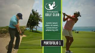 Xinemads GOLF CLUB Powerpoint Templates