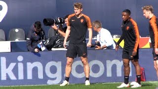 The Netherlands Train Ahead Of Nations League Clash With England