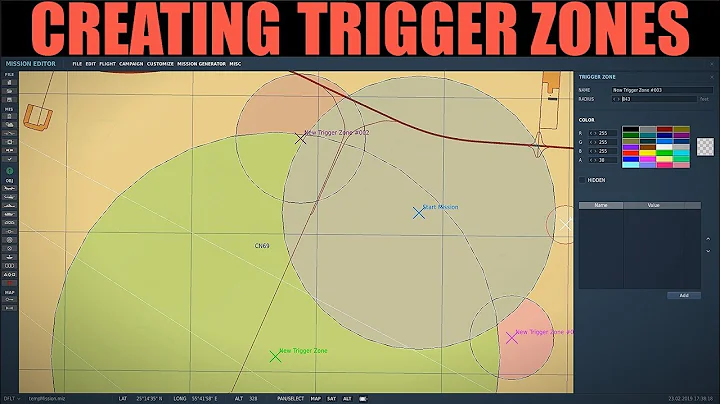 Mission Editor: Creating & Managing Trigger Zones | DCS WORLD