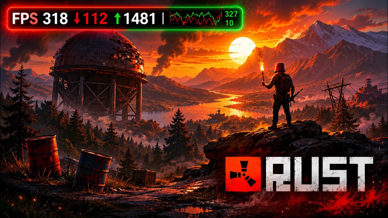 How to Make Rust Run SMOOTH on ANY PC (300+ FPS) - YouTube