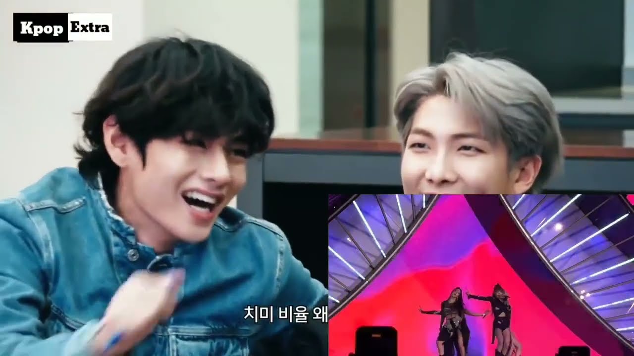 BTS reaction to 💜Blackpink_-_Boombayah__Lovesick_Girls_fancam_at_Coachella_Weekend 