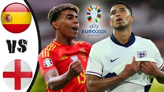 Spain vs England - All Goals & Highlights - UEFA Euro Final 2024