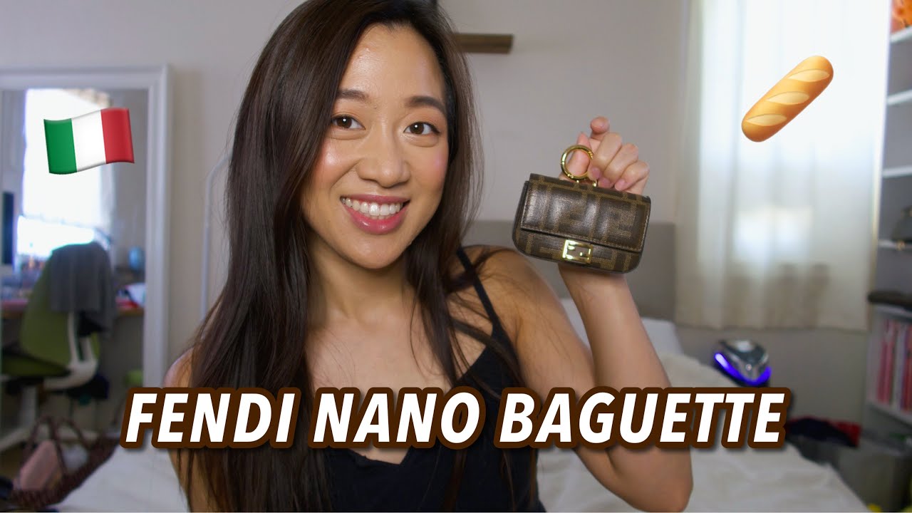 REVIEW: FENDI NANO BAGUETTE BAG CHARM + WHAT FITS 🥖