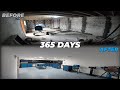 WORKSHOP RENOVATION   one year in 23min!