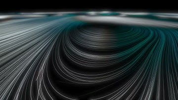 Abstract Swirls using Sidefx Houdini