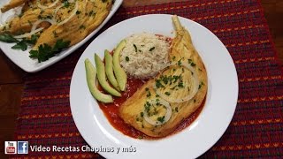 Receta Pacayas envueltas en huevo Guatemala