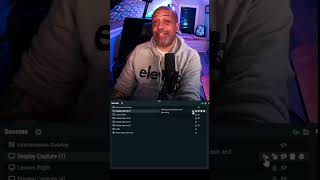 Selectively including or excluding sources from either stream or recording is easy using streamlabs