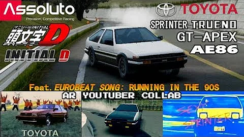 Assoluto Racing | Toyota Sprinter Trueno (AE86) [Ft. Eurobeat, AR YT Collab, & Sexy Sprinter]