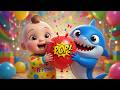 Balloon Pop Counting Song | kids nursery rhymes | Baby Song, Numbers Learning for Toddlers 🎈🔢