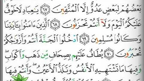 مصحف التجويد صفحة 494 إبراهيم الأخضر 🕋🕋